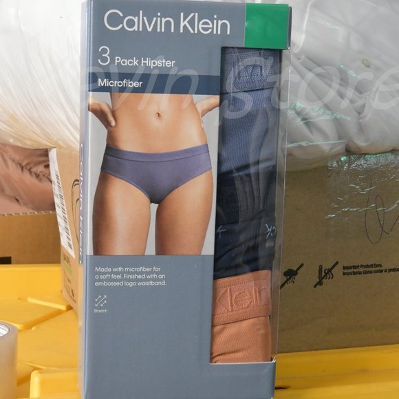 Calvin Klein Ladies'‎ Hipster, 3-pack - Picture 1 of 5